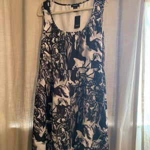 NWT Torrid Black and White Skater Dress size 3